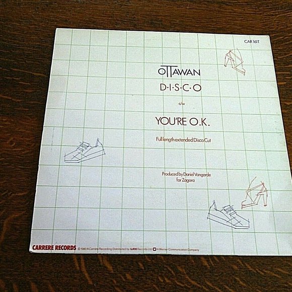 Ottawan Vintage Original Pressing 12" Vinyl D.I.S.C.O. / You're O.K 1980 Carrere - Picture 10 of 16